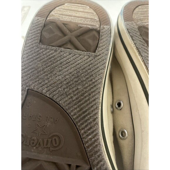 Converse All Star Chuck Taylor Off White Low Tops Size Men’s 8 Women’s 10 - Picture 16 of 16